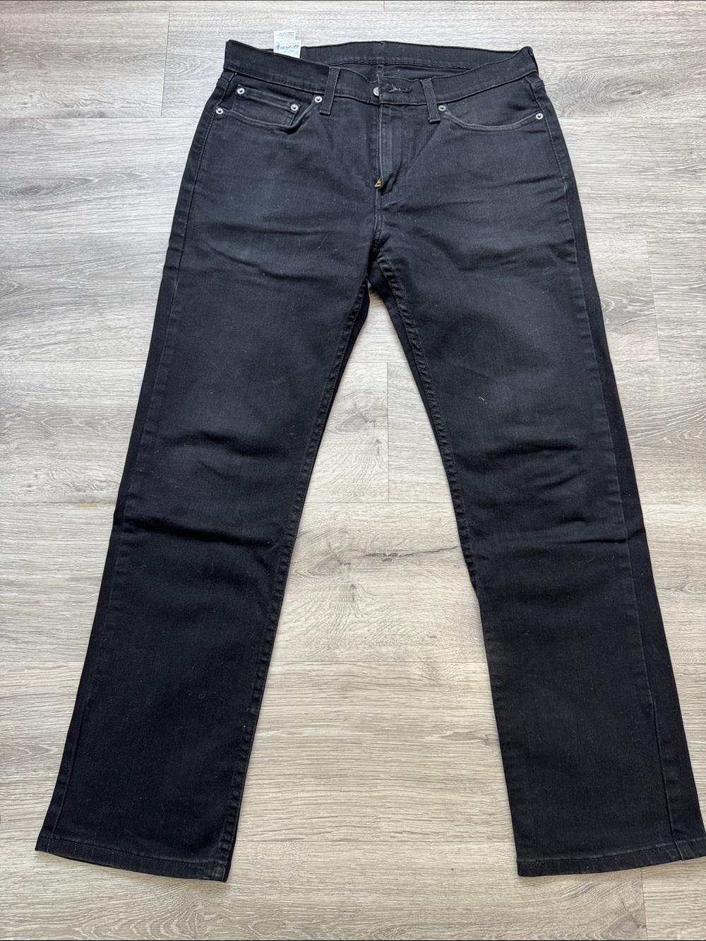 Levi's Black Straight Leg Men's Jeans
